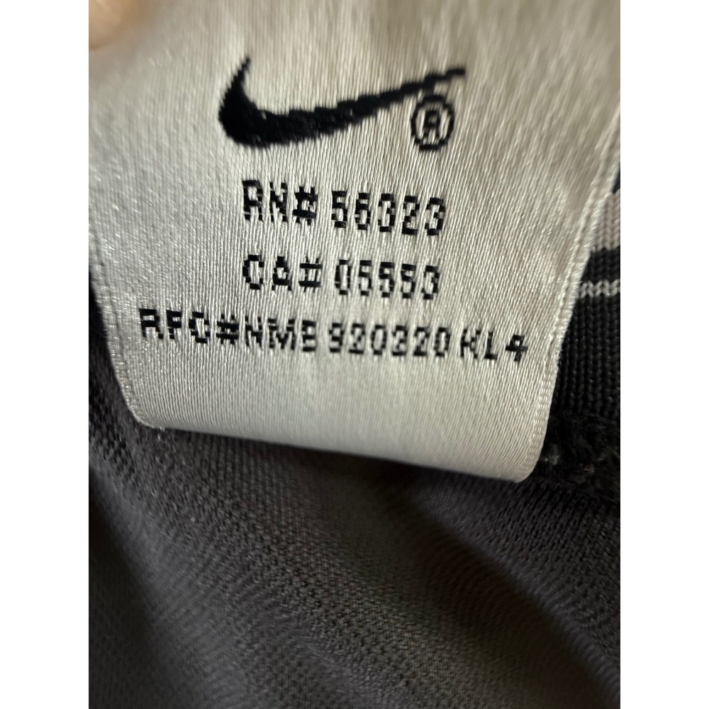 Nike Womens Tennis Pullover Top Black Boxy Dri Fit USA Size M Vintage - Picture 7 of 8